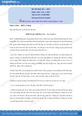 Đề thi học kì 1 Văn 7 Cánh diều - Đề số 6